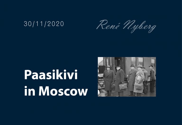 Paasikivi in Moscow