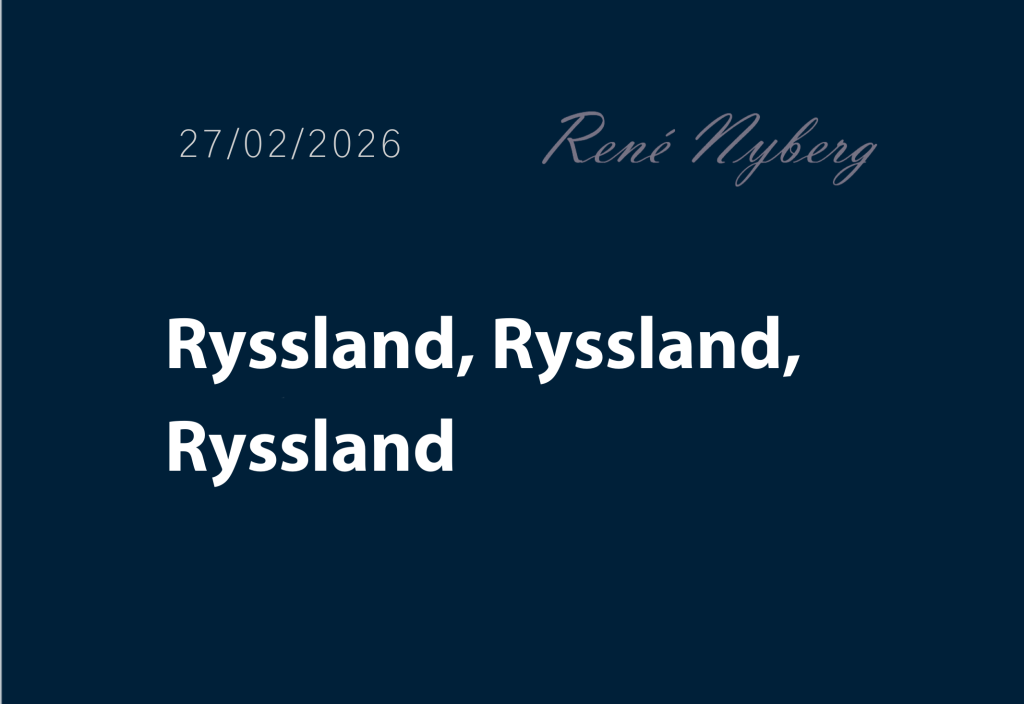 Ryssland, Ryssland, Ryssland