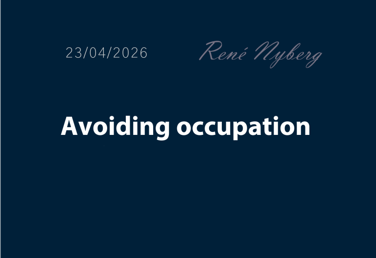 Avoiding occupation