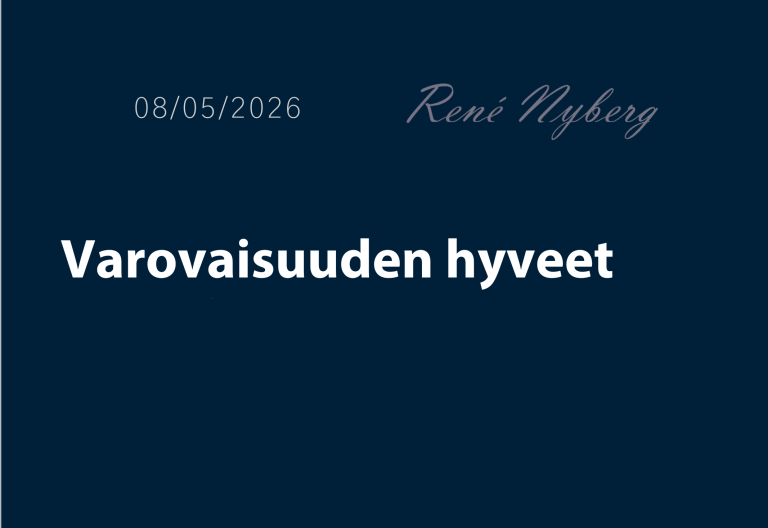 Varovaisuuden hyveet