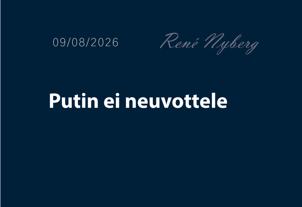 Putin ei neuvottele