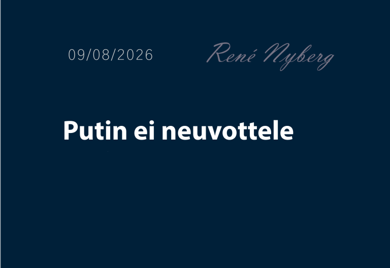 Putin ei neuvottele