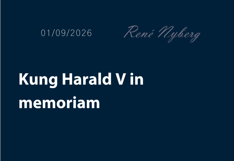 Kung Harald V in memoriam